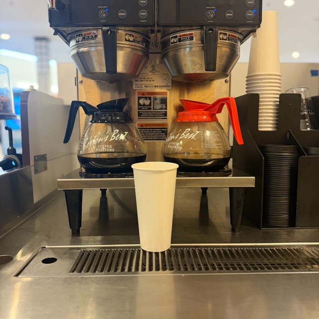 Large Hot Coffee.